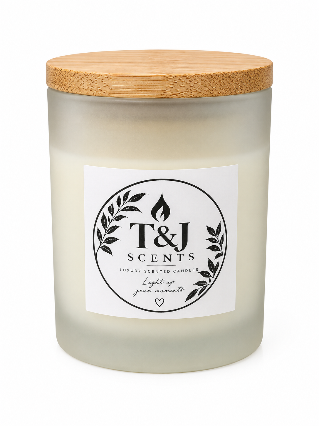 Vanilla Scented Candle - T&J Scents