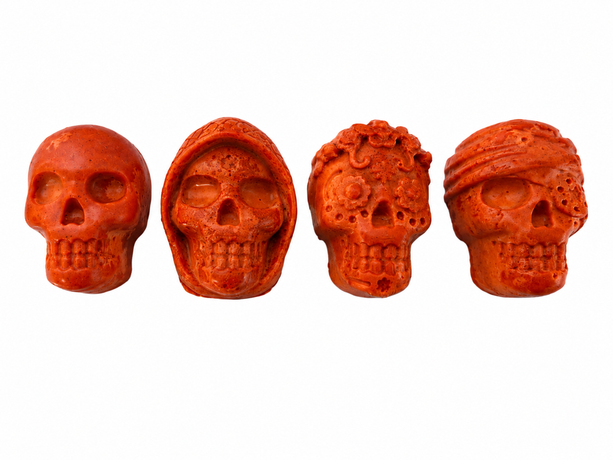 Pumpkin Spice Skull Wax Melts — T&J Scents