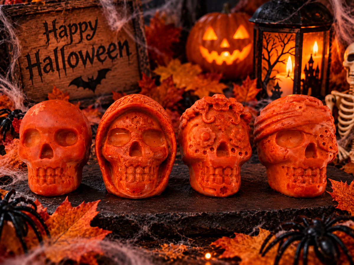Pumpkin Spice Skull Wax Melts — TJ's Scents