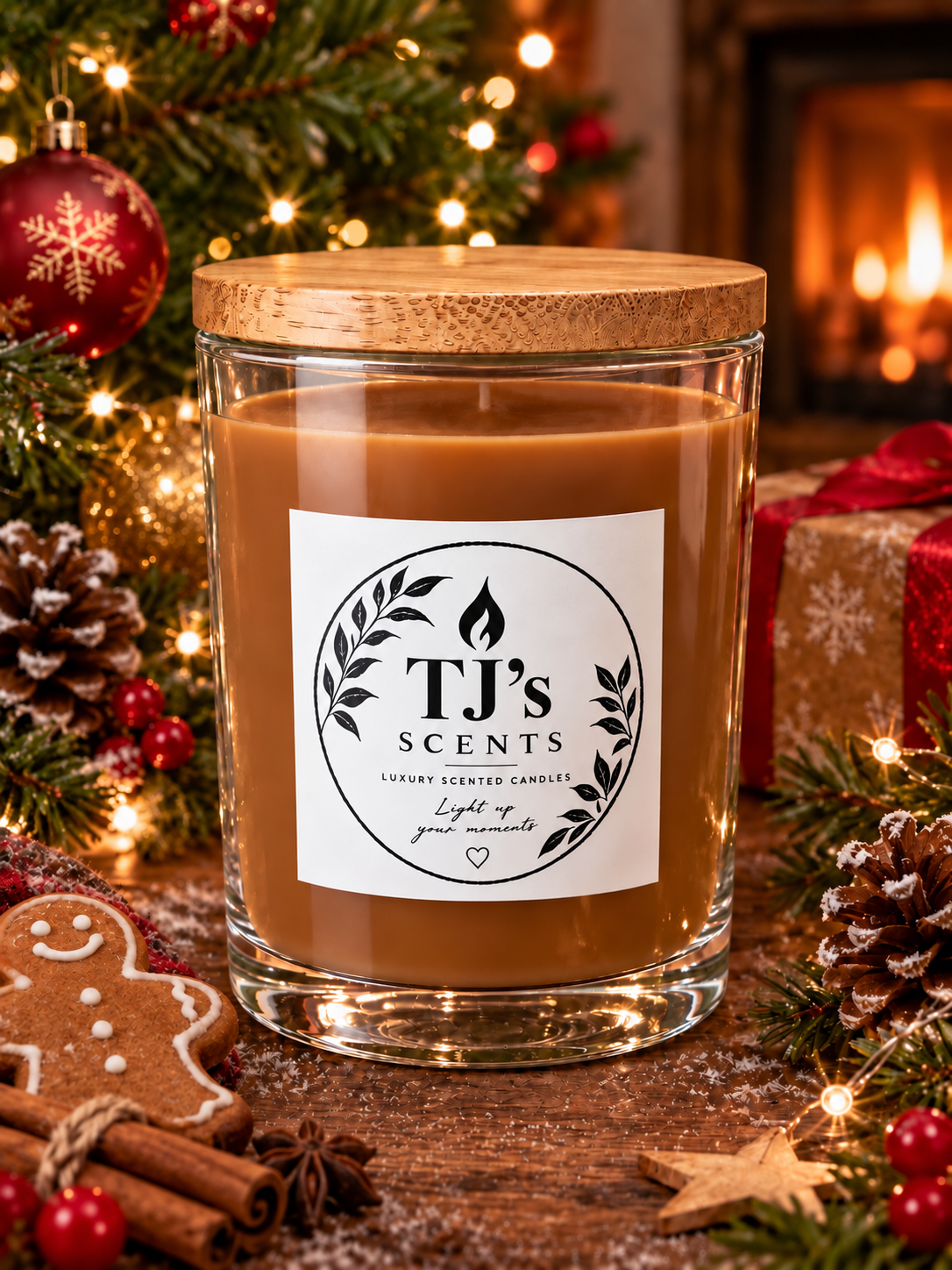 Gingerbread Candle - TJ's Scents